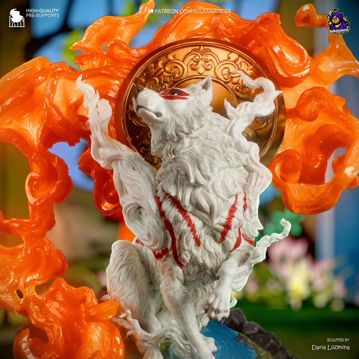 Amaterasu - Okami - DIY KIT, 1/8 Scale, 184mm — 4/10