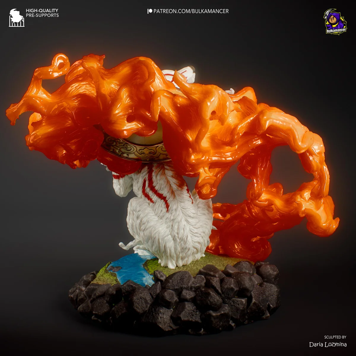 Amaterasu - Okami - DIY KIT, 1/8 Scale, 184mm — 7/10