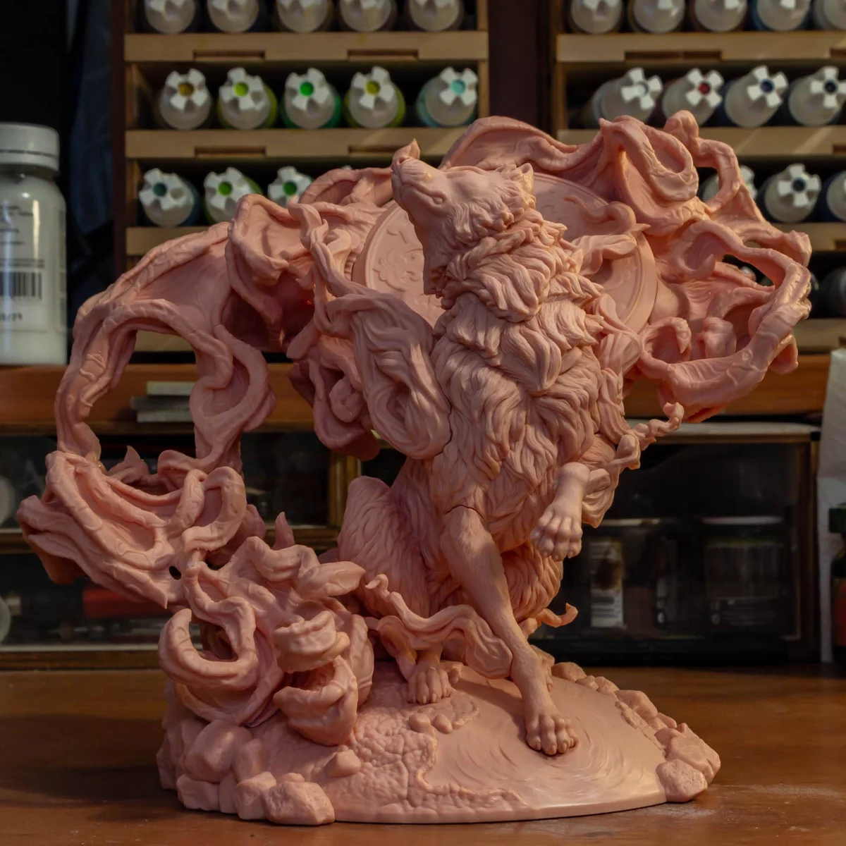 Amaterasu - Okami - DIY KIT, 1/8 Scale, 184mm — 9/10