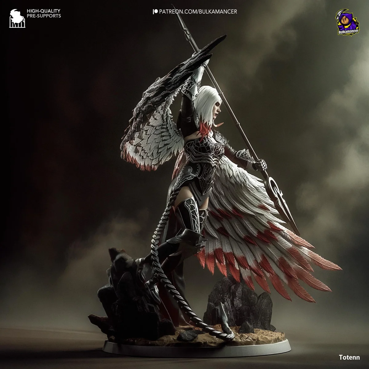 Avacyn Angel of Hope Angelic Planeswalker - Magic The Gathering Innistrad Unpainted Resin Figurine Kit - 1/8 Scale 314mm 12.4in - Statue — 6/10