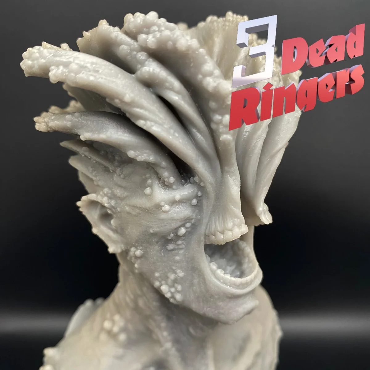 Clicker Infected Horror - The Last of Us Unpainted Resin Bust Kit - 1/8 Scale - 3D Printed Statue Fan Art — 5/10