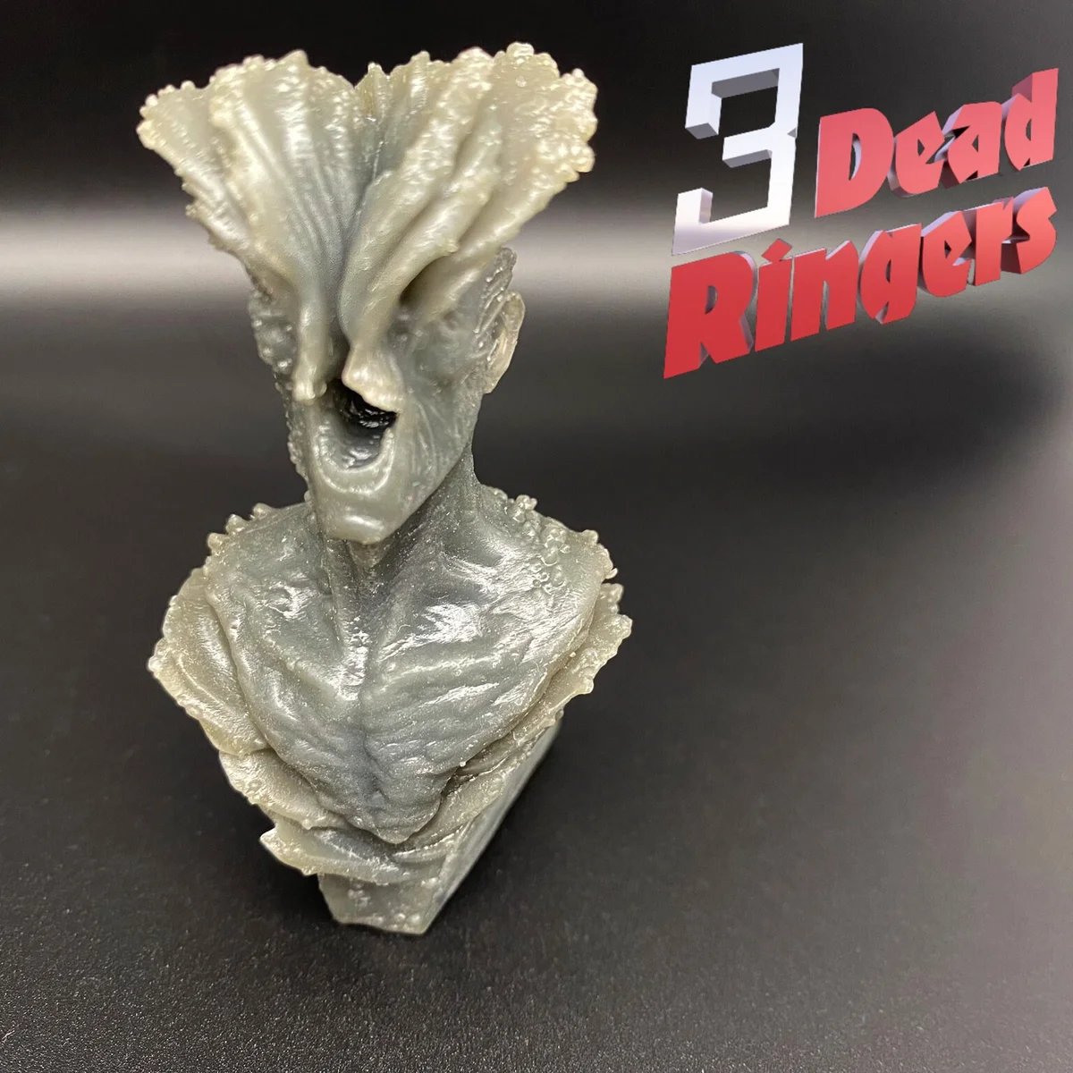 Clicker Infected Horror - The Last of Us Unpainted Resin Bust Kit - 1/8 Scale - 3D Printed Statue Fan Art — 6/10
