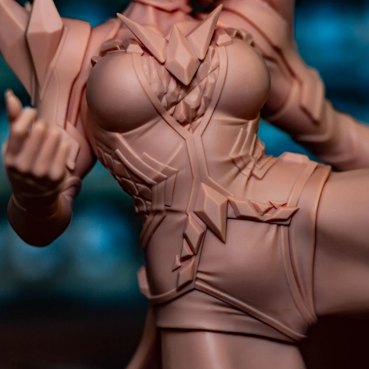 Emma Frost White Queen Telepath Mutant - Marvel Rivals X-Men Unpainted Resin Figurine Kit - 1/8 Scale 254mm 10.0in - 3D Printed Statue — 10/10
