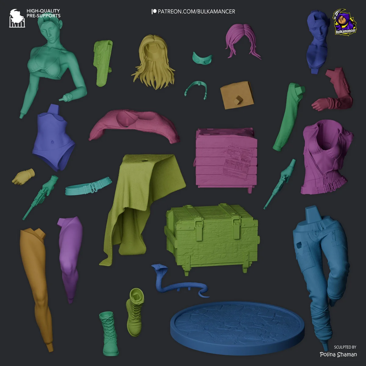 EVA Elisabeth Cold War Spy - Metal Gear Solid 3 Snake Eater Unpainted Resin Figurine Kit - 1/8 Scale 227mm 8.9in - 3D Printed Statue Fan Art — 3/10