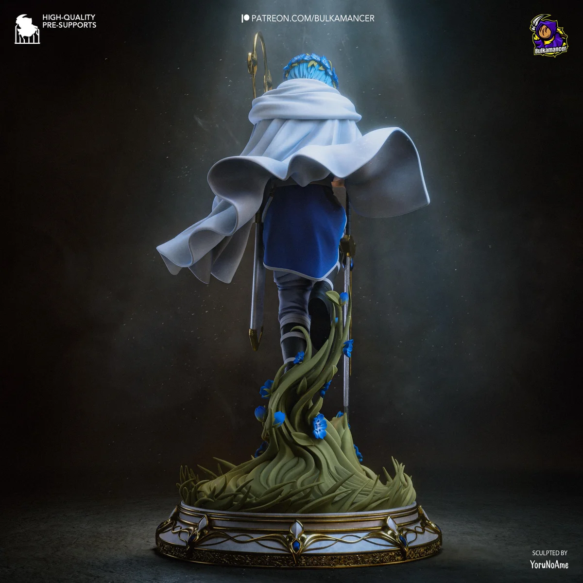 Himmel the Hero - Frieren Beyond Journey's End Unpainted Resin Figurine Kit - 1/8 Scale 294mm 11.6in - 3D Printed Statue Fan Art — 8/10