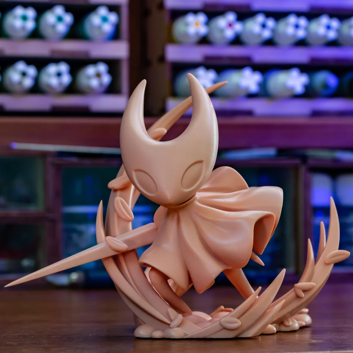 Hornet Pharloom Princess - Hollow Knight Unpainted Resin Figurine Kit - 1/12 Scale 111mm 4.4in - 3D Printed Statue Fan Art — 2/8