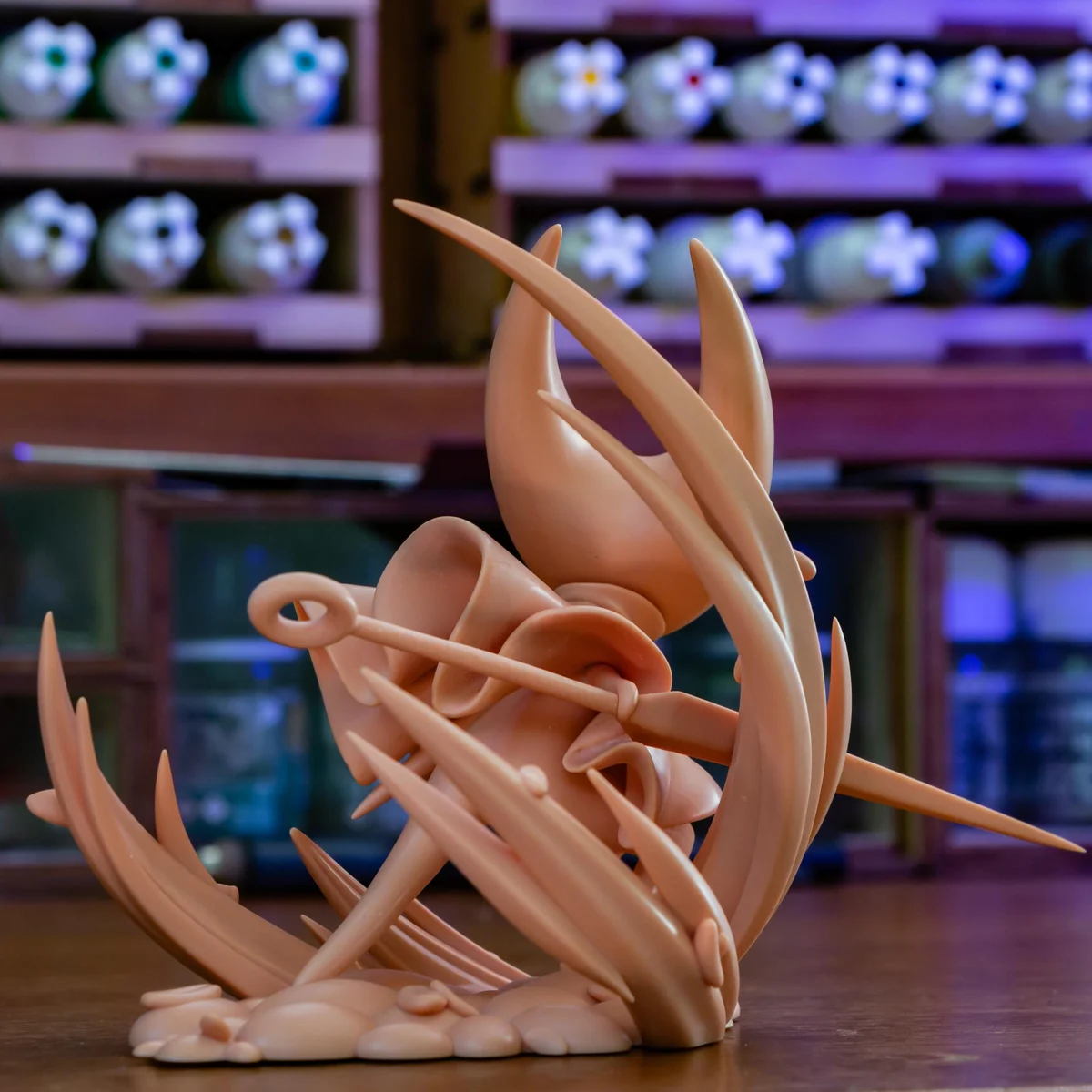 Hornet Pharloom Princess - Hollow Knight Unpainted Resin Figurine Kit - 1/12 Scale 111mm 4.4in - 3D Printed Statue Fan Art — 7/8