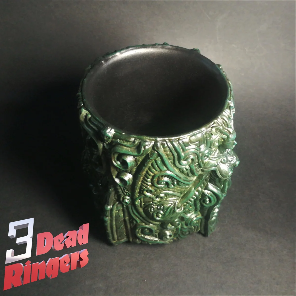 HR Giger Pen Holder Resin Decor - Biomechanical Art Unpainted Resin Bust Kit - 1/8 Scale - 3D Printed Statue Fan Art — 8/8