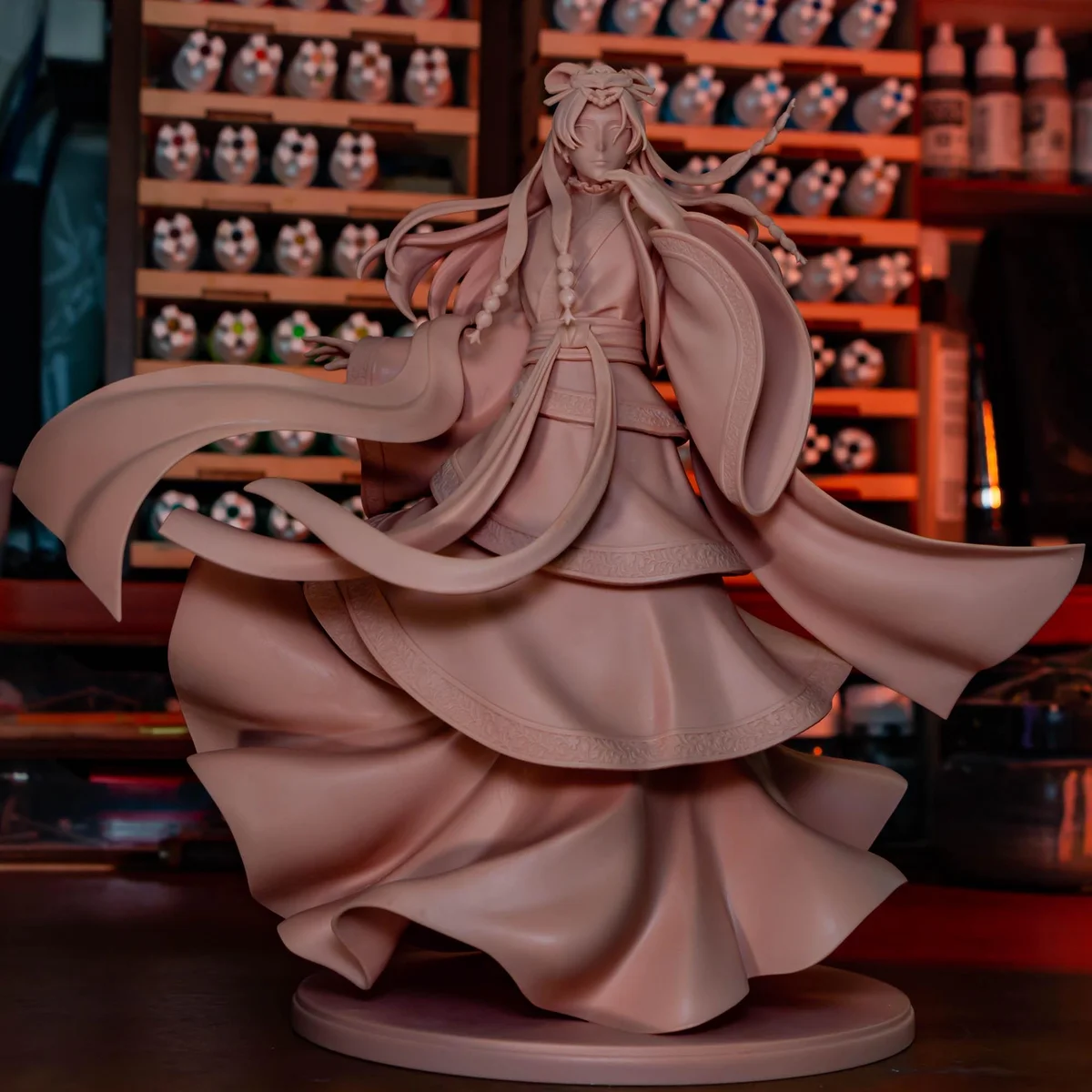 Jinshi Imperial Eunuch Anime - The Apothecary Diaries Unpainted Resin Figurine Kit - 1/8 Scale 258mm 10.2in - 3D Printed Statue Fan Art — 8/10