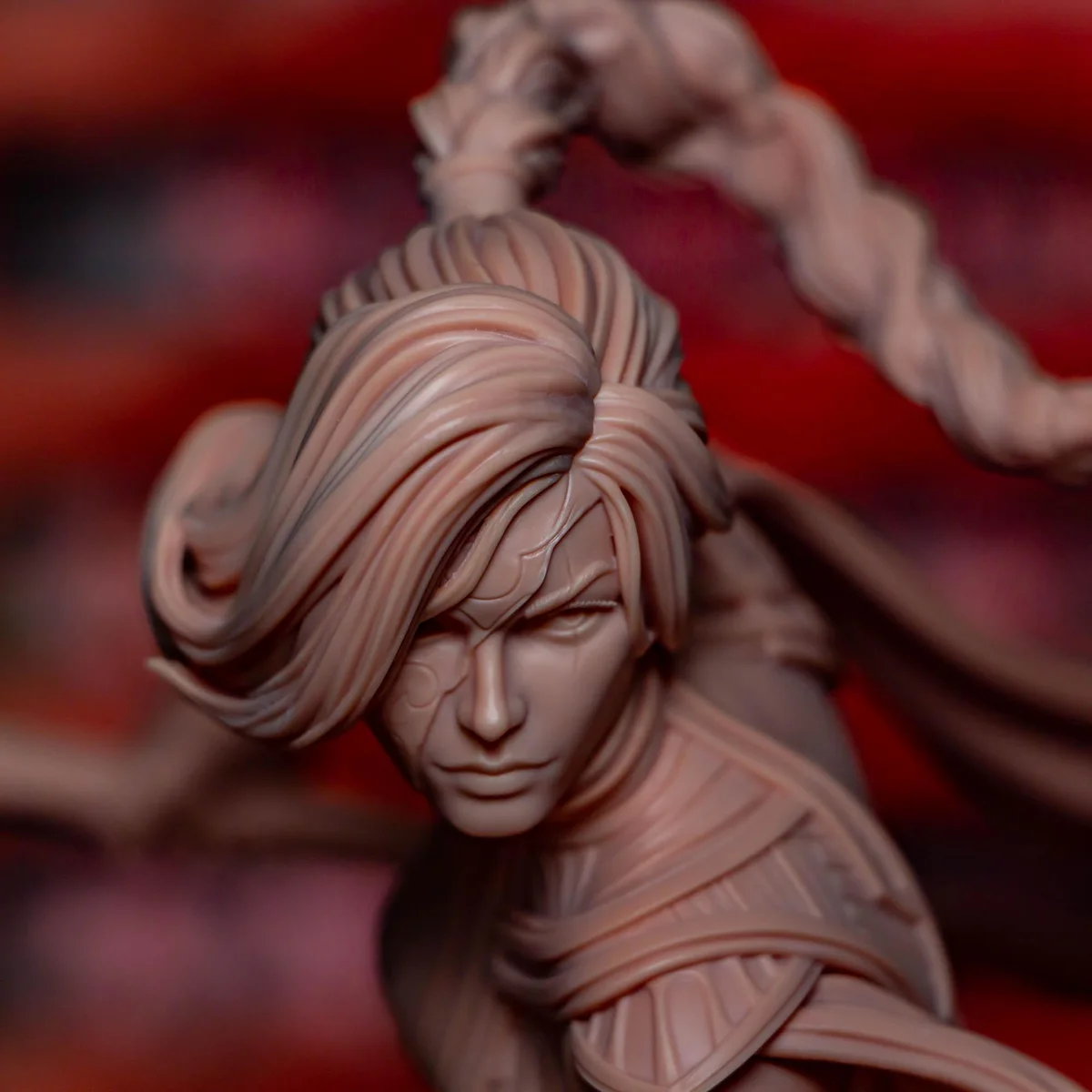 Katarina Sinister Blade Noxian Assassin - League of Legends Unpainted Resin Figurine Kit - 1/8 Scale 215mm 8.5in - 3D Printed Statue Fan Art — 9/10