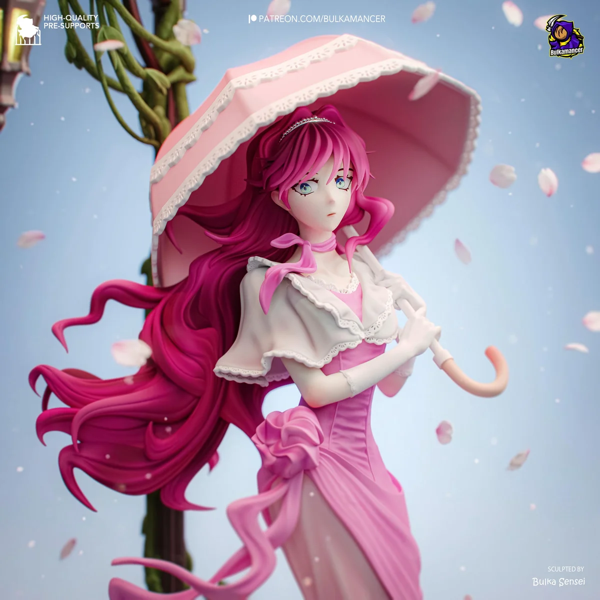 Penelope Eckhart Reincarnated Noble - Villains Are Destined to Die Unpainted Resin Kit - 1/8 Scale 265mm 10.4in - 3D Printed Statue Fan Art — 4/10