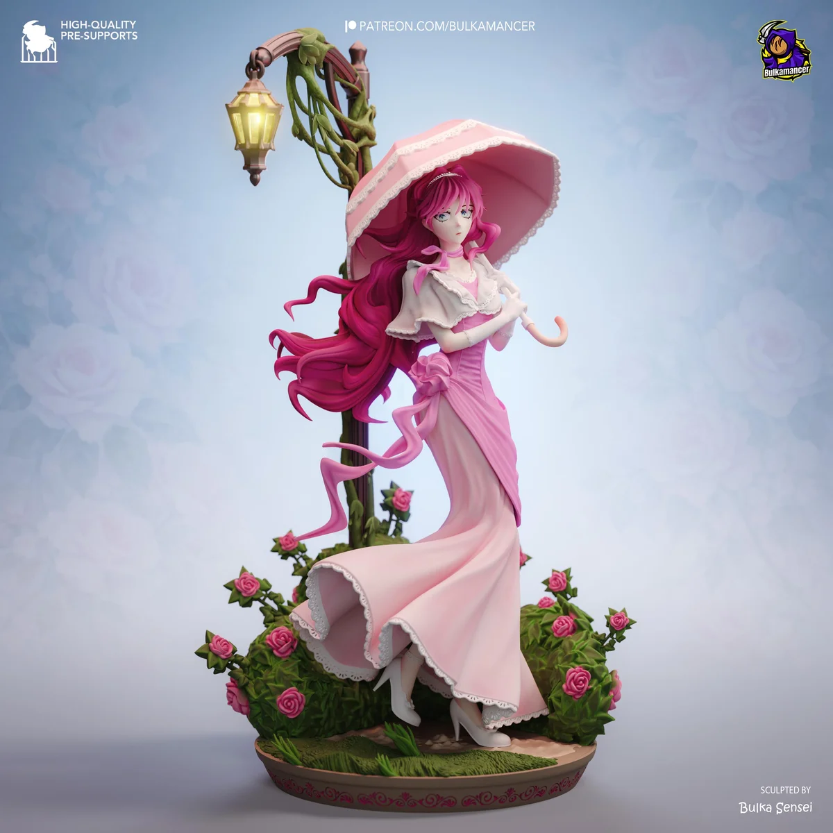 Penelope Eckhart Reincarnated Noble - Villains Are Destined to Die Unpainted Resin Kit - 1/8 Scale 265mm 10.4in - 3D Printed Statue Fan Art — 1/10