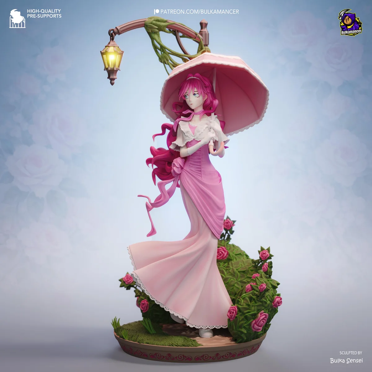 Penelope Eckhart Reincarnated Noble - Villains Are Destined to Die Unpainted Resin Kit - 1/8 Scale 265mm 10.4in - 3D Printed Statue Fan Art — 5/10
