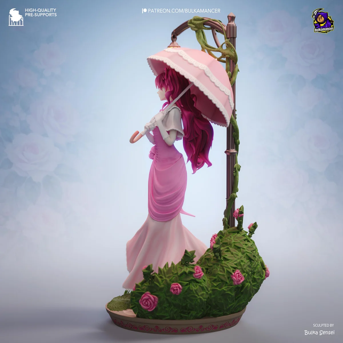 Penelope Eckhart Reincarnated Noble - Villains Are Destined to Die Unpainted Resin Kit - 1/8 Scale 265mm 10.4in - 3D Printed Statue Fan Art — 6/10