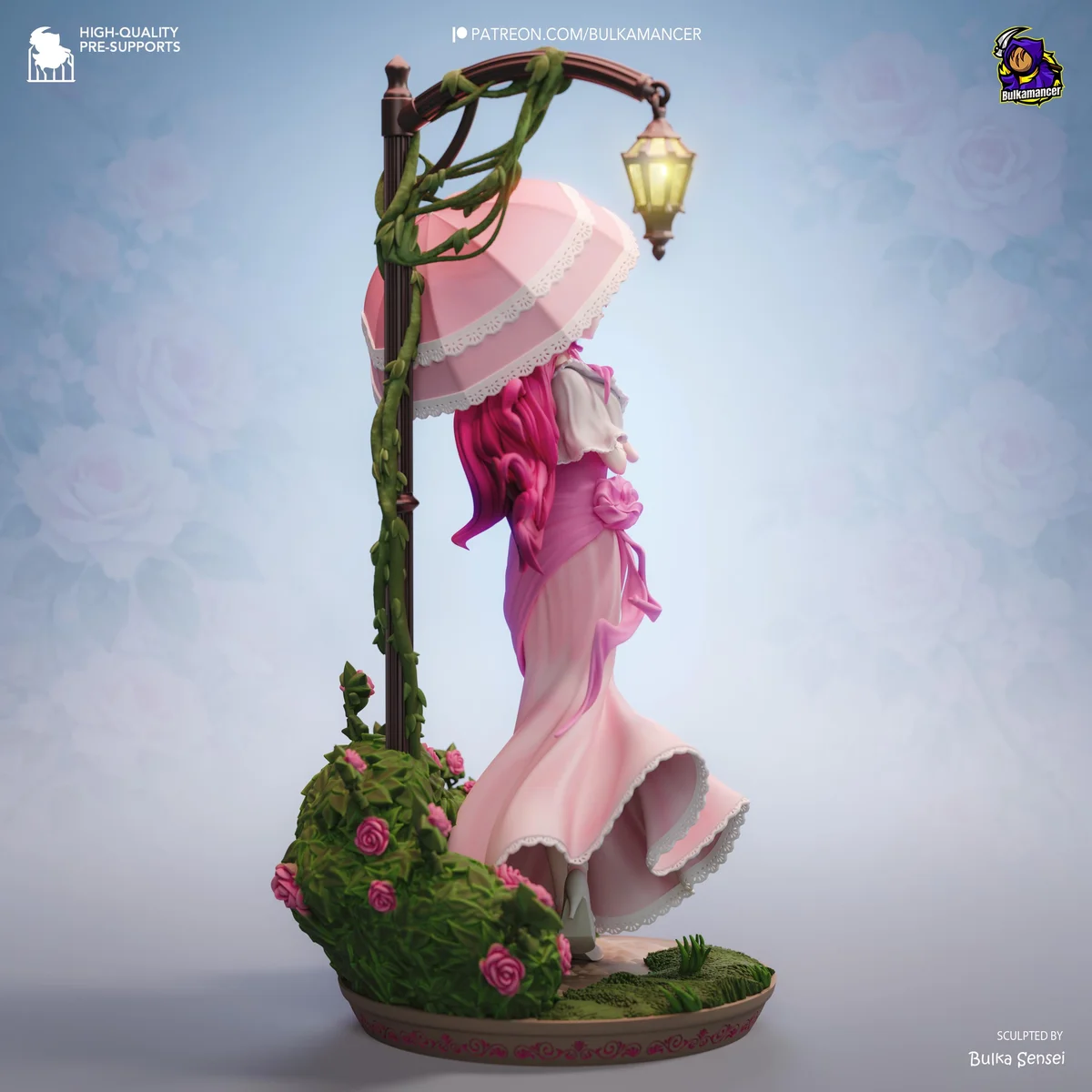 Penelope Eckhart Reincarnated Noble - Villains Are Destined to Die Unpainted Resin Kit - 1/8 Scale 265mm 10.4in - 3D Printed Statue Fan Art — 8/10