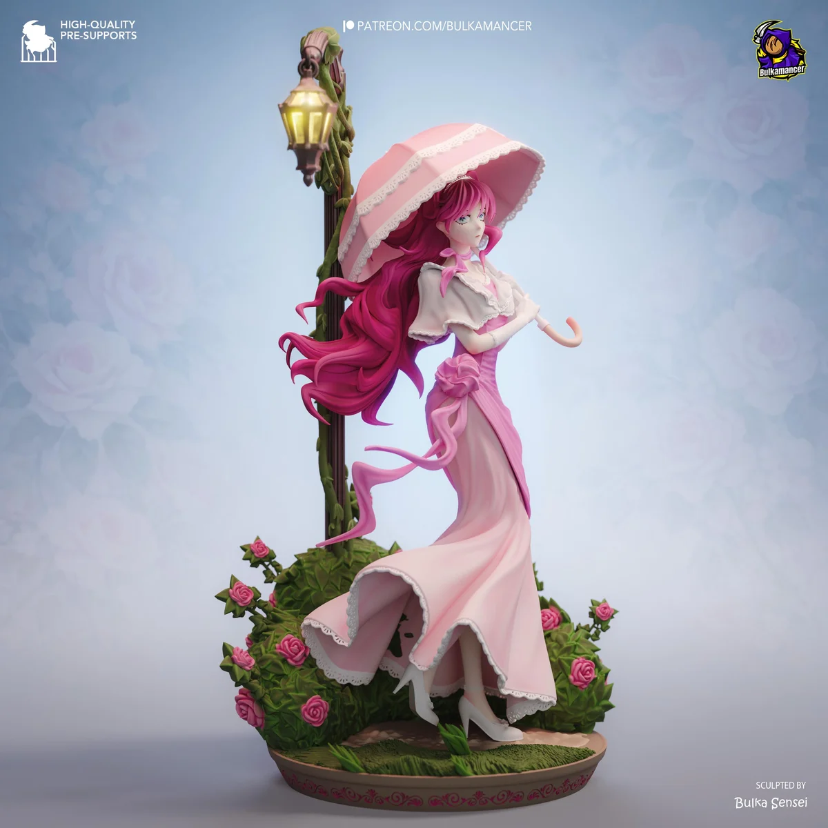 Penelope Eckhart Reincarnated Noble - Villains Are Destined to Die Unpainted Resin Kit - 1/8 Scale 265mm 10.4in - 3D Printed Statue Fan Art — 9/10