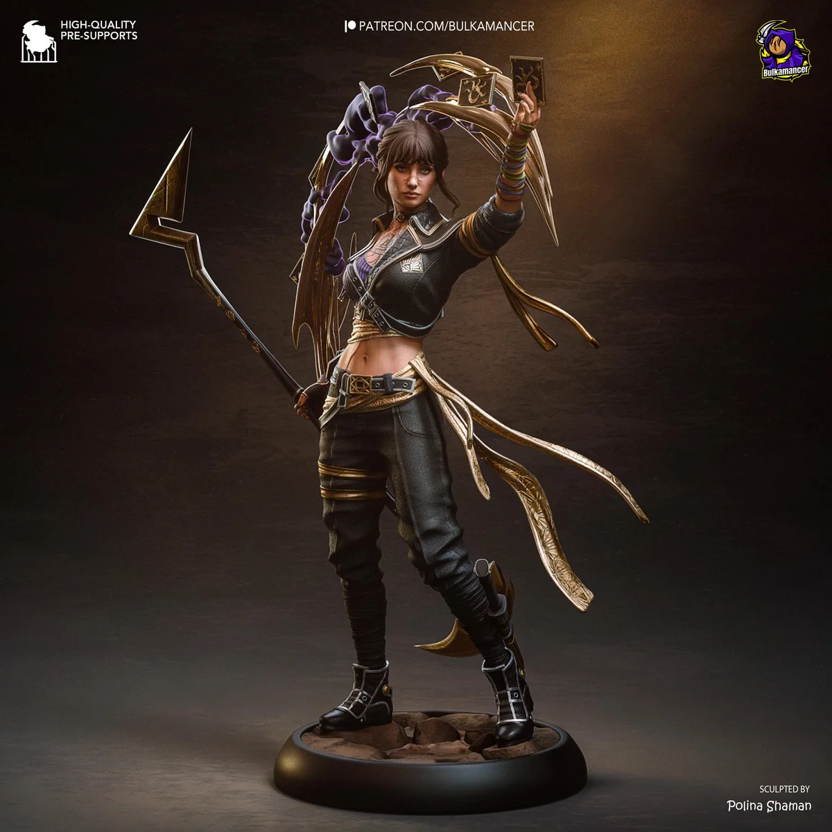 Sciel - Clair Obscur Expedition 33 Sandfall Unpainted Resin Figurine Kit - 1/8 Scale 250mm 9.8in - 3D Printed Statue Fan Art — 7/10