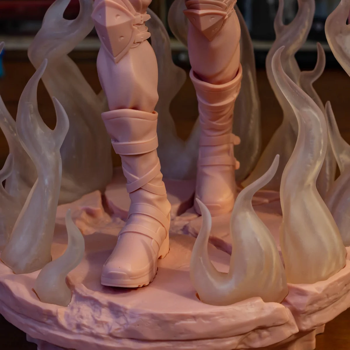 Sung Jin Woo Shadow Monarch Manhwa Anime - Solo Leveling Unpainted Resin Figurine Kit - 1/8 Scale 274mm 10.8in - 3D Printed Statue Fan Art — 10/10
