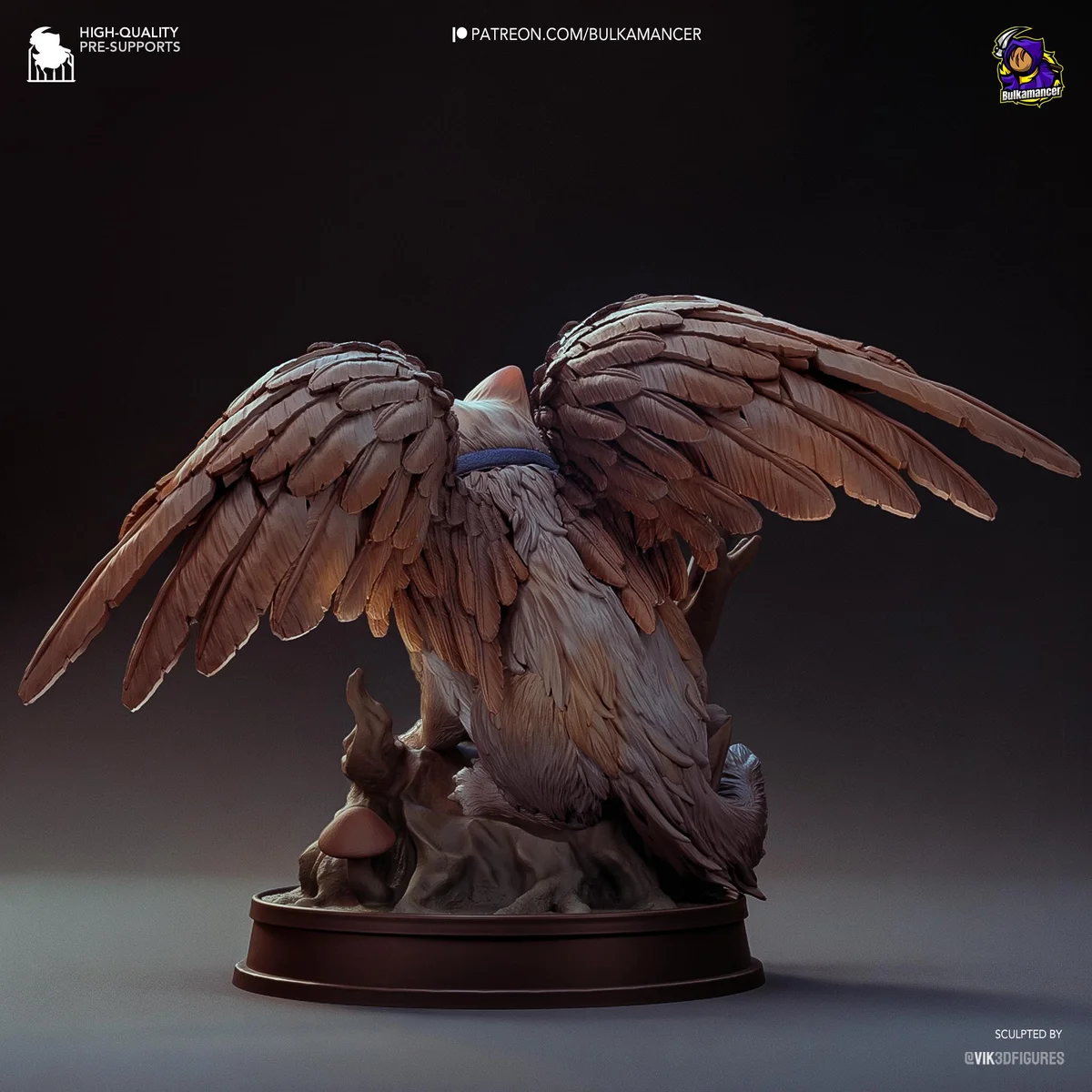 Tara the Tressym Cat Familiar Mini - Baldur's Gate 3 BG3 Unpainted Resin Figurine Kit - 1/8 Scale 62mm 2.4in - 3D Printed Statue Fan Art — 5/10