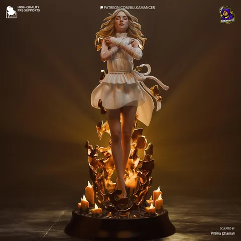 Tomorrow Postapocalyptic - Death Stranding 2 Kojima Unpainted Resin Figurine Kit - 1/8 Scale 269mm 10.6in - 3D Printed Statue Fan Art