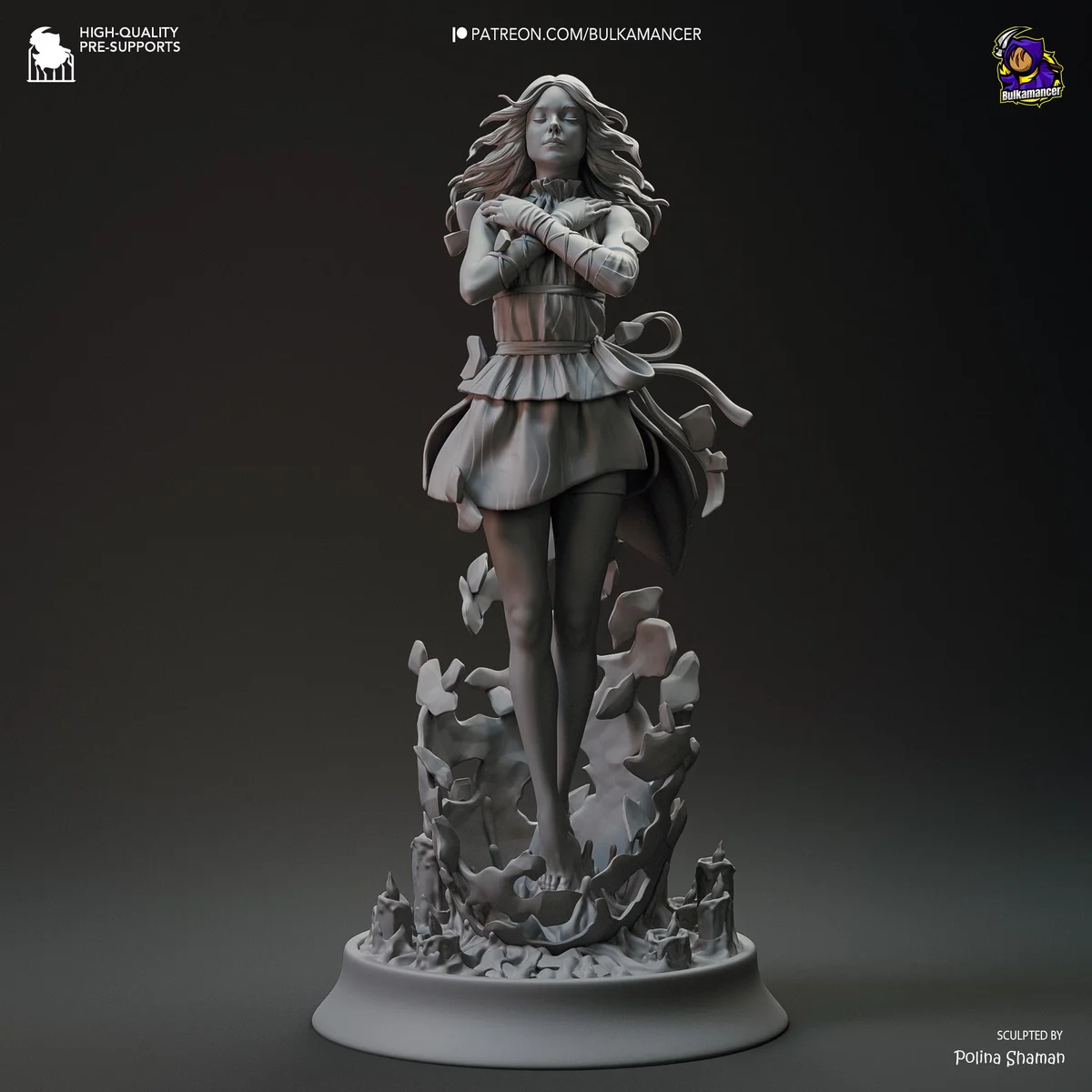 Tomorrow Postapocalyptic - Death Stranding 2 Kojima Unpainted Resin Figurine Kit - 1/8 Scale 269mm 10.6in - 3D Printed Statue Fan Art — 7/10